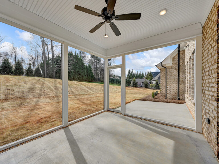 181 Mossy Oak Dr new construction by Dream Builders view of back patio.