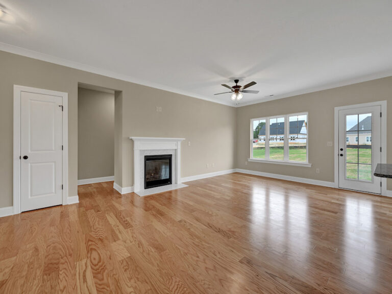 285 Painted Trails, Wynnfall, Lexington, view of living area with fireplace.