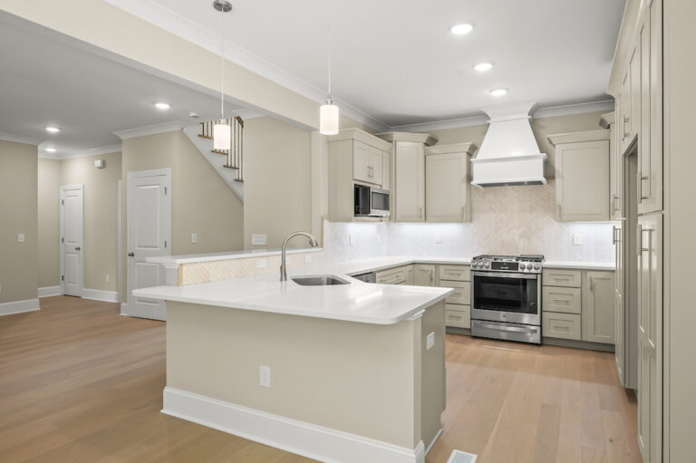Ample counter space at 557 Alpine Road.