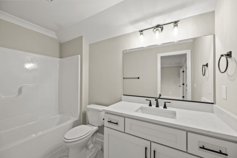 543 Barrett Road, photo of one of the upstairs bathrooms.