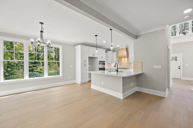 543 Barrett Road, photo of the custom kitchen with granite and high end appliances!